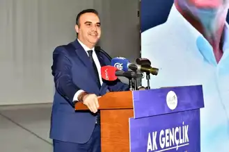 Kacır ve Dağ, İzmir AK Parti Gençlik Kongresi'nde